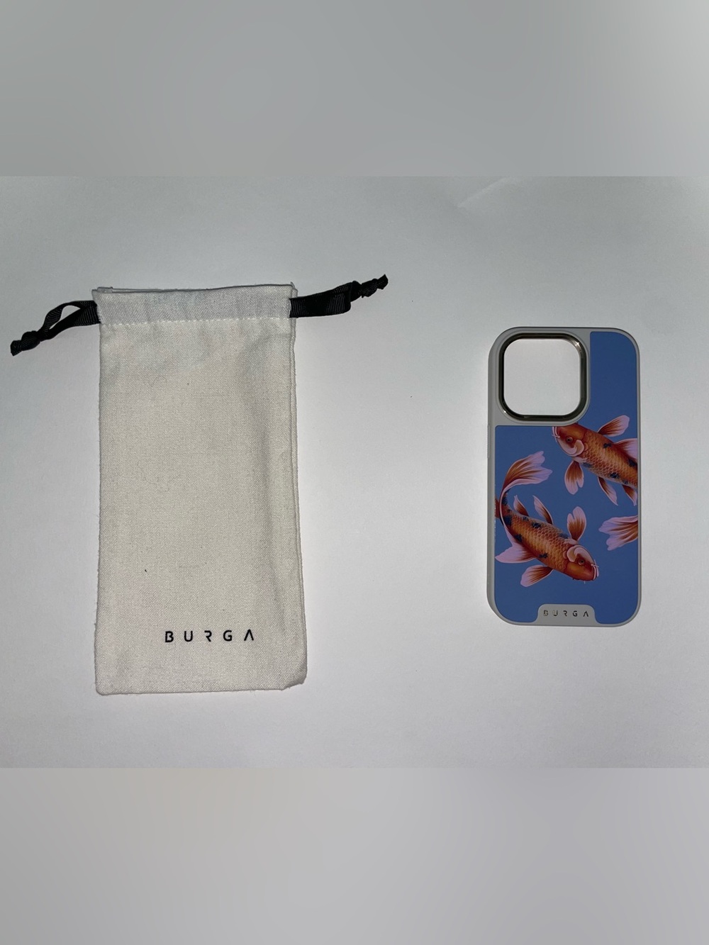 Burga Blue Koi Fish Protective iPhone Case